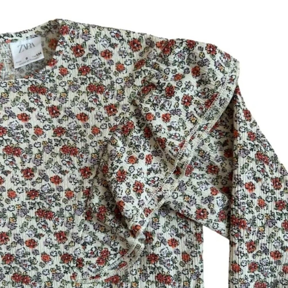 Zara Girls Long Sleeve Tops Size 9 - Picture 7 of 11